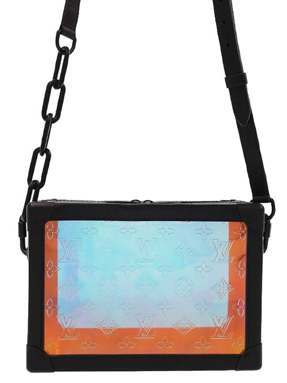 Louis Vuitton Monogram Prism Soft Trunk Shoulder Bag